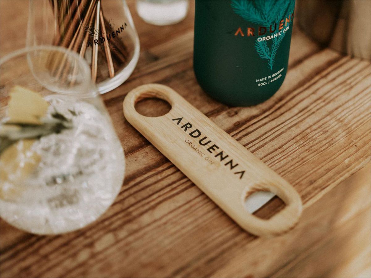 Design du décapsuleur Arduenna Gin