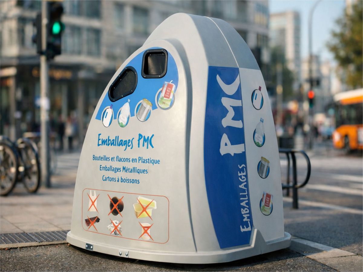 Conteneurs de recyclage pour Sobelcomp