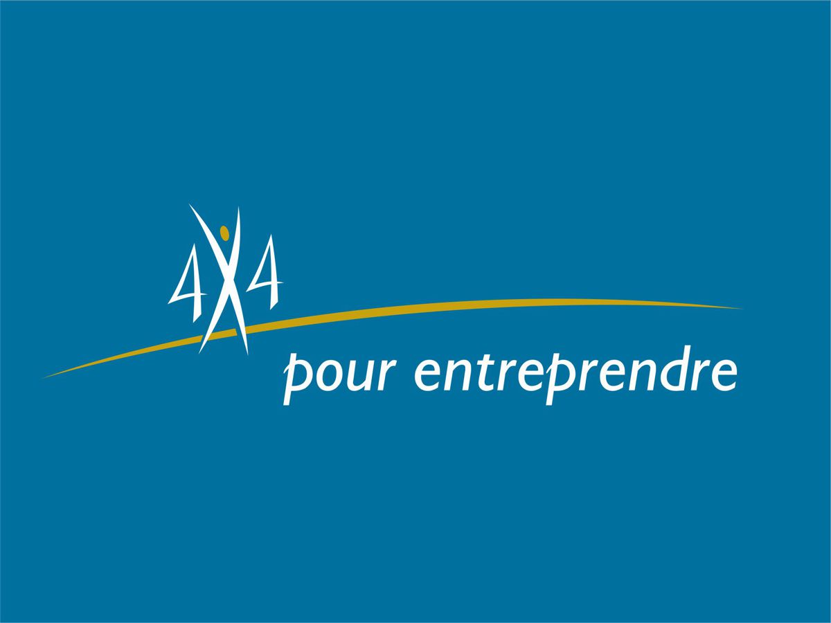 Communication de la campagne 4x4 pour entreprendre pour le Ministère Wallon de l'Economie